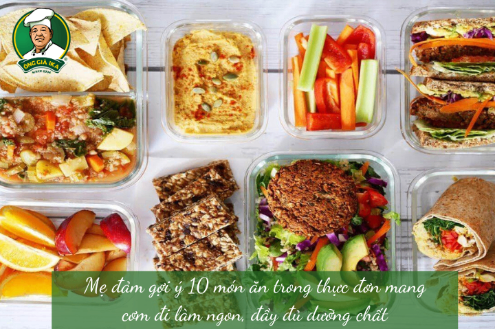 Mẹ đảm gợi ý 10 món ăn trong thực đơn mang cơm đi làm ngon, đầy đủ dưỡng chất