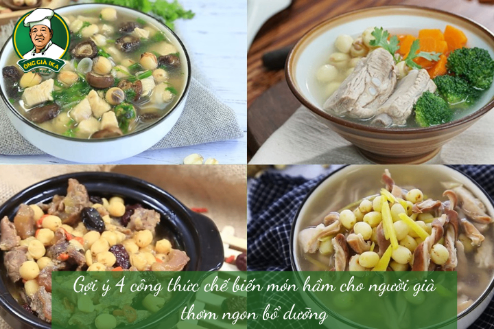 Gợi ý 4 công thức chế biến món hầm cho người già thơm ngon bổ dưỡng