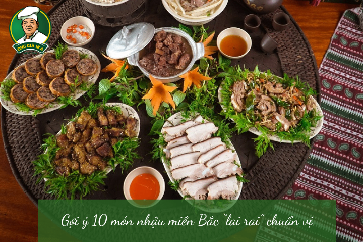Gợi ý 10 món nhậu miền Bắc “lai rai” chuẩn vị