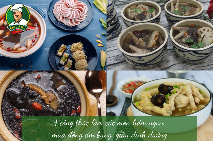 4 công thức làm các món hầm ngon mùa đông ấm bụng, giàu dinh dưỡng