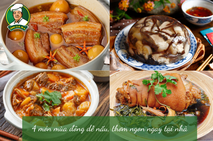 4 món mùa đông dễ nấu, thơm ngon ngay tại nhà
