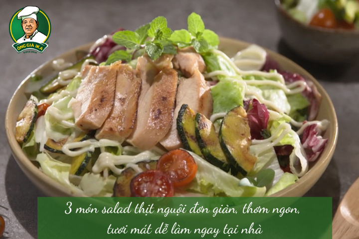 3 món salad thịt nguội đơn giản, thơm ngon, tươi mát dễ làm ngay tại nhà