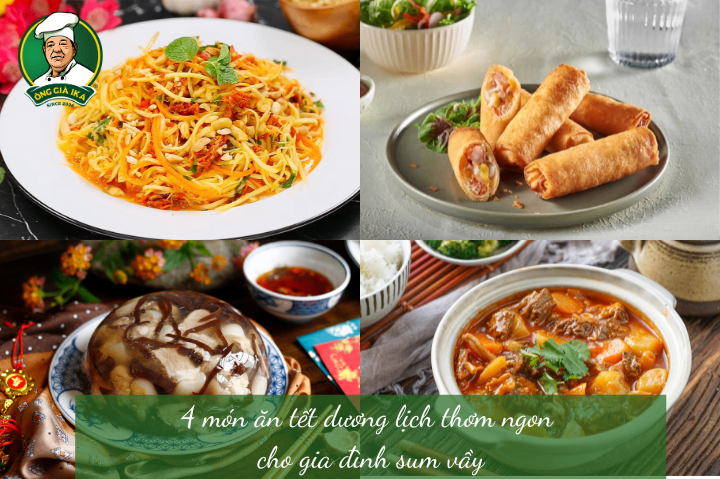 4 món ăn tết dương lịch thơm ngon cho gia đình sum vầy