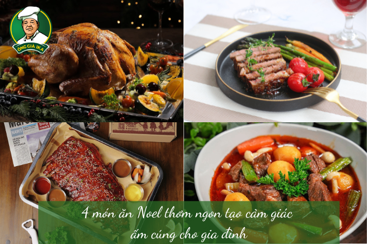 4 món ăn Noel thơm ngon tạo cảm giác ấm cúng cho gia đình