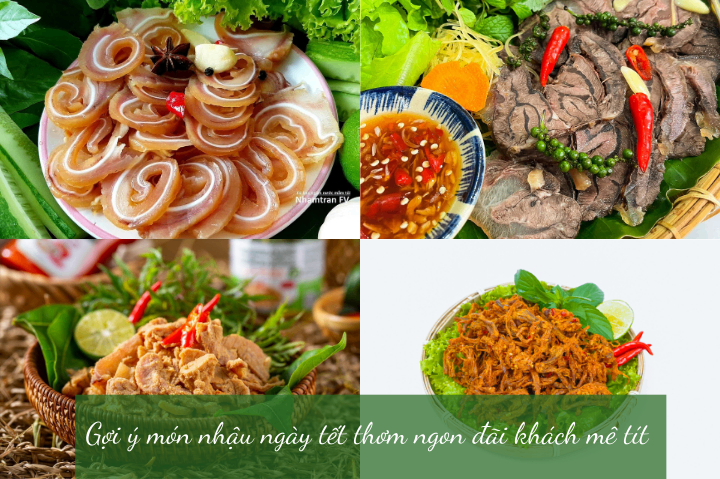 Gợi ý món nhậu ngày tết thơm ngon đãi khách mê tít