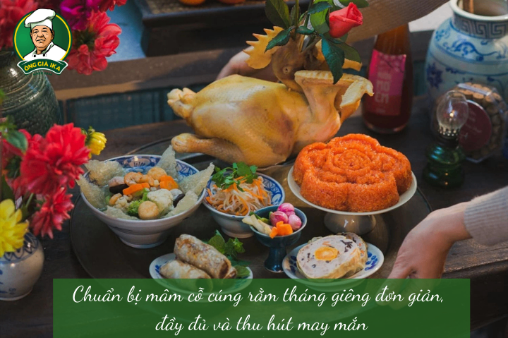 Chuẩn bị mâm cỗ cúng rằm tháng giêng đơn giản, đầy đủ và thu hút may mắn