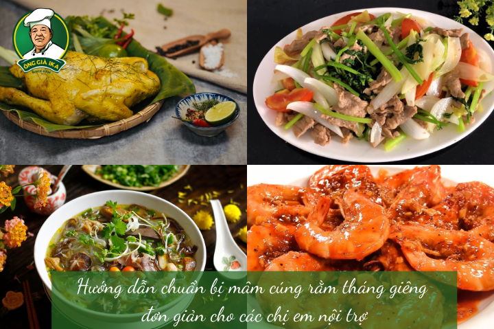 Hướng dẫn chuẩn bị mâm cúng rằm tháng giêng đơn giản cho các chị em nội trợ