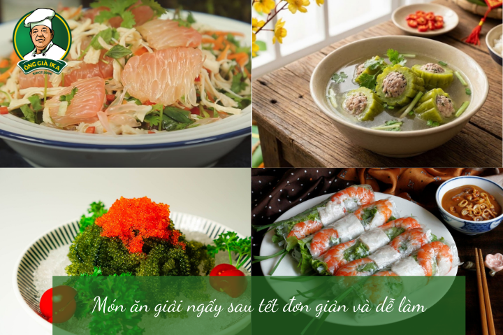 Món ăn giải ngấy sau tết đơn giản và dễ làm