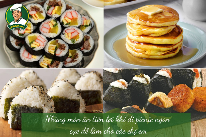 Những món ăn tiện lợi khi đi picnic ngon cực dễ làm cho các chị em