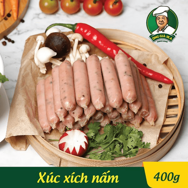 Xúc xích nấm IKA - lựa chọn hoàn hảo cho món xúc xích xào cay