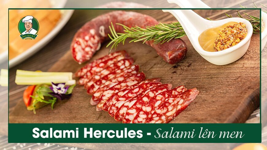 Salami lên men chứa nhiều vi khuẩn có lợi cho hệ tiêu hóa và đường ruột