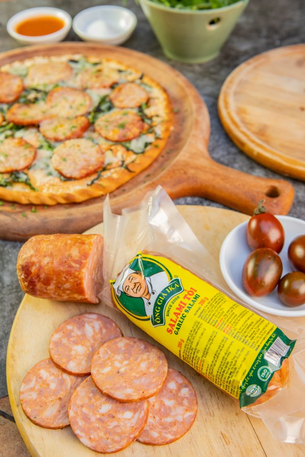 Salami tỏi Ông già IKA - “Linh hồn” của nhân bánh Tortilla