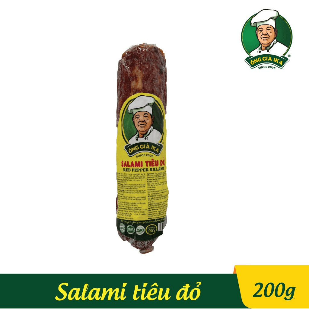 Salami tiêu đỏ Ông già IKA