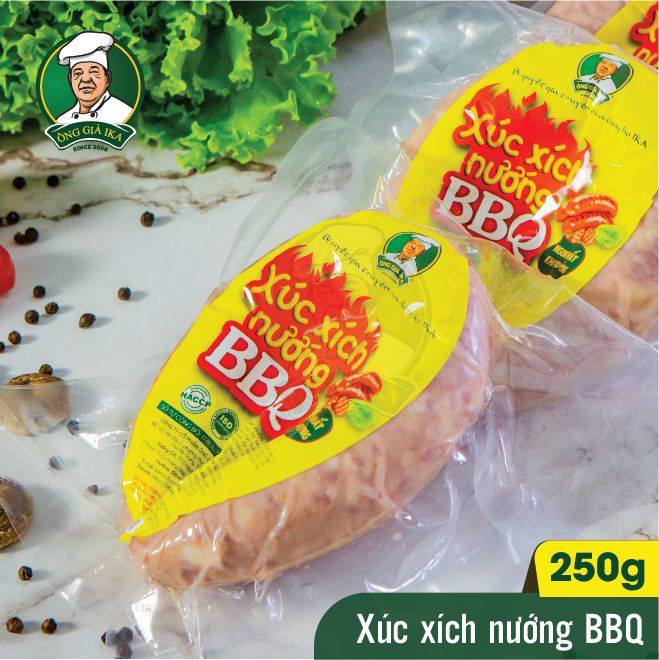 Xúc xích nướng BBQ Ông già IKA với kích thước “siêu to khổng lồ”