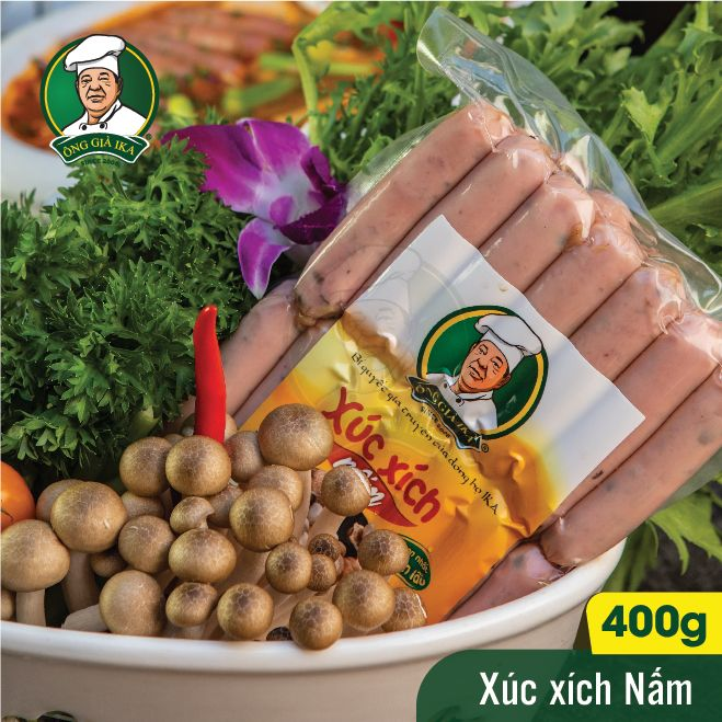 Sản phẩm xúc xích nấm là dòng sản phẩm mới tại Ông già IKA