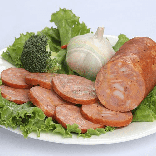 Sản phẩm salami tỏi Ông già IKA