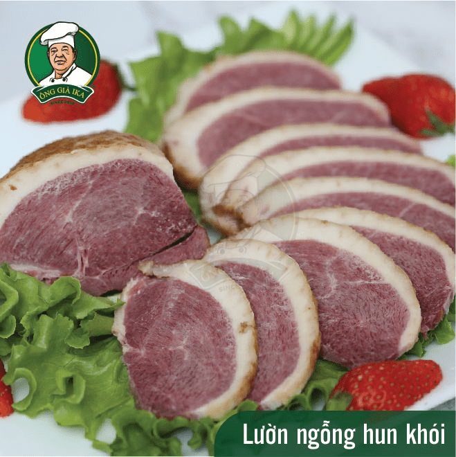 Lườn ngỗng hun khói Ông già IKA