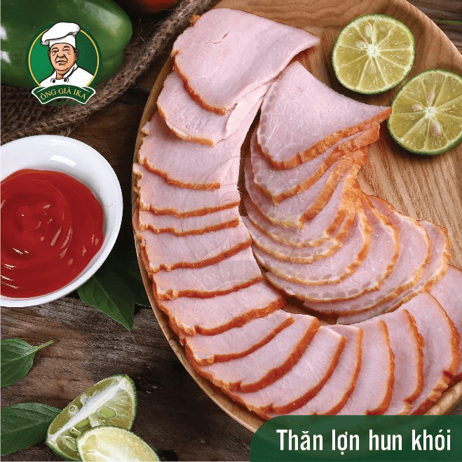Thăn lợn hun khói Ông già IKA