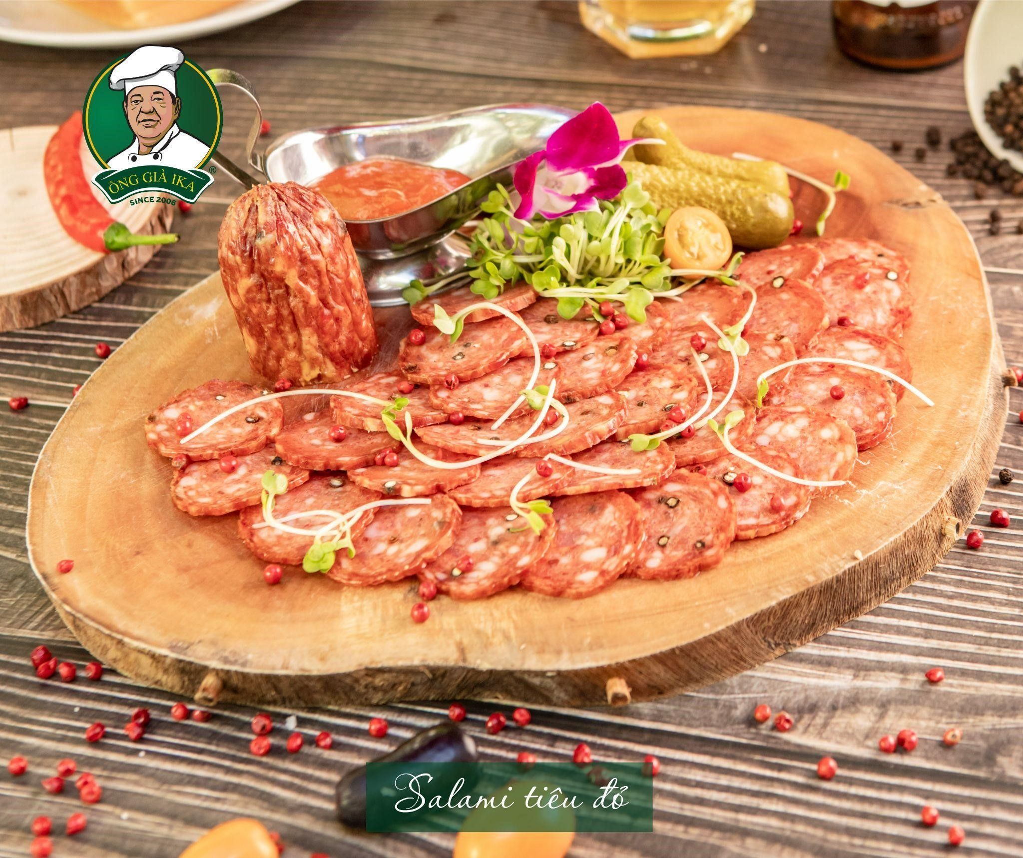 Salami tiêu đỏ Ông già IKA