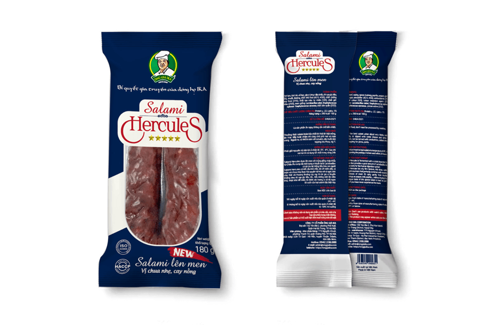 Salami lên men HERCULES Ông già IKA