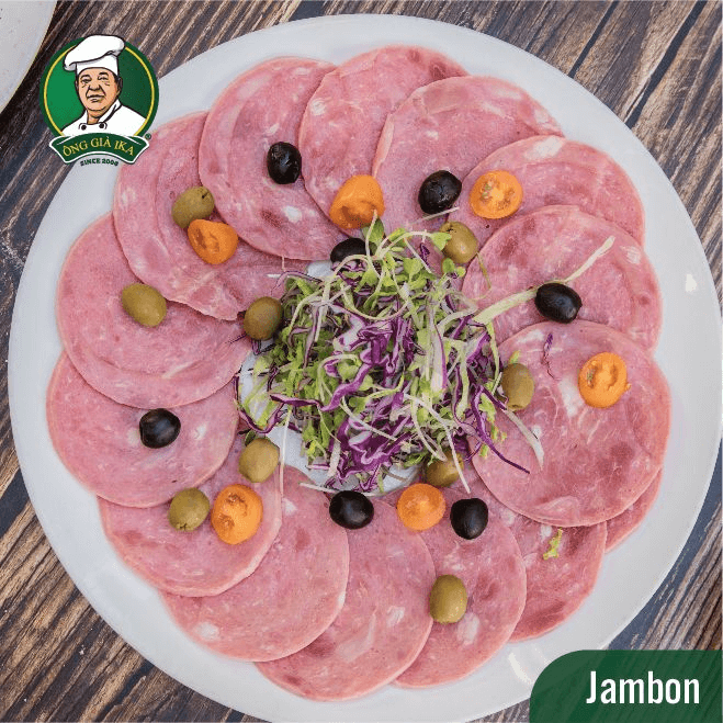 Sản phẩm jambon hun khói IKA