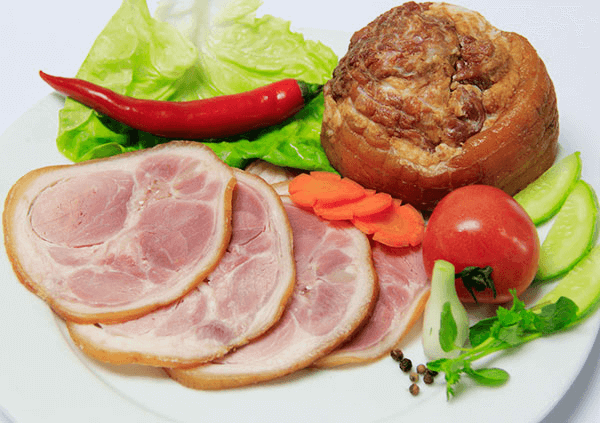 Thịt nguội (Jambon) nấu