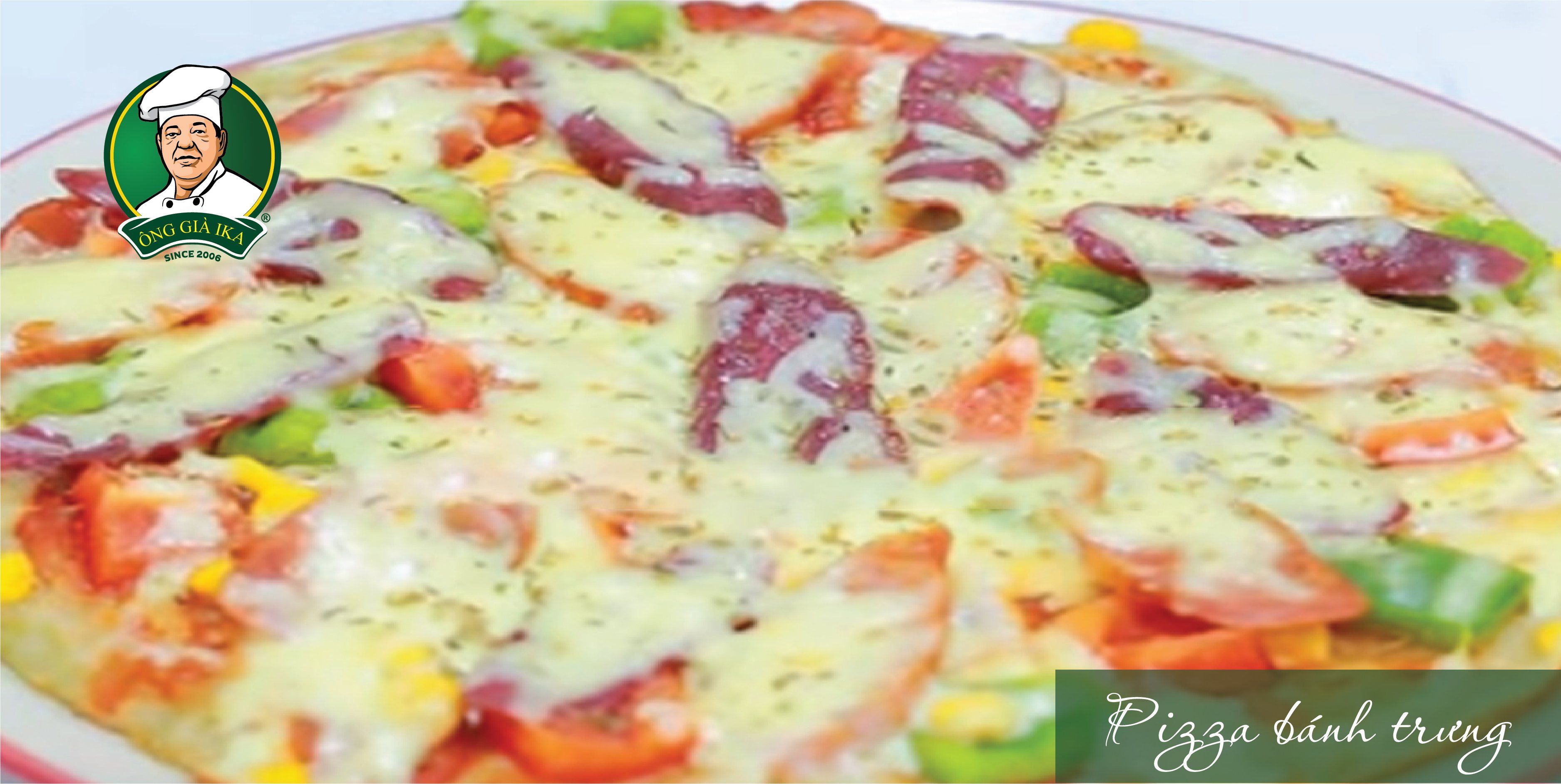 Pizza bánh chưng