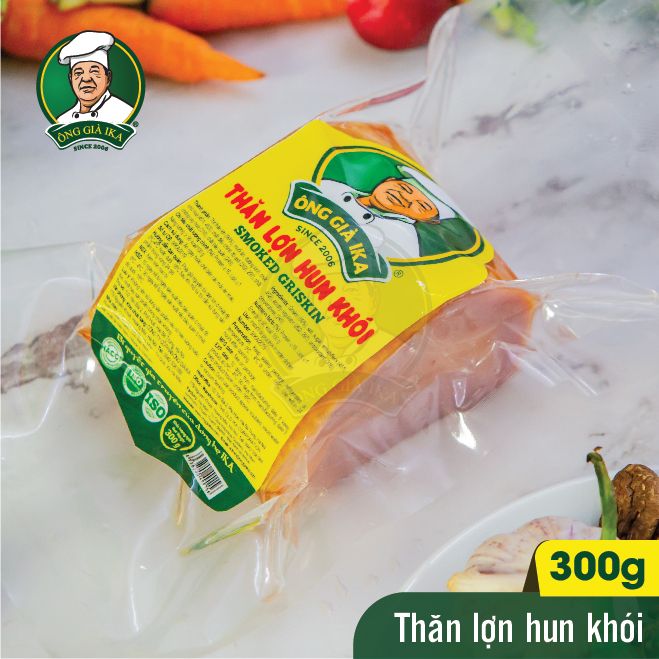 Sử dụng thăn lợn hun khói giúp món ăn đậm đà hương vị