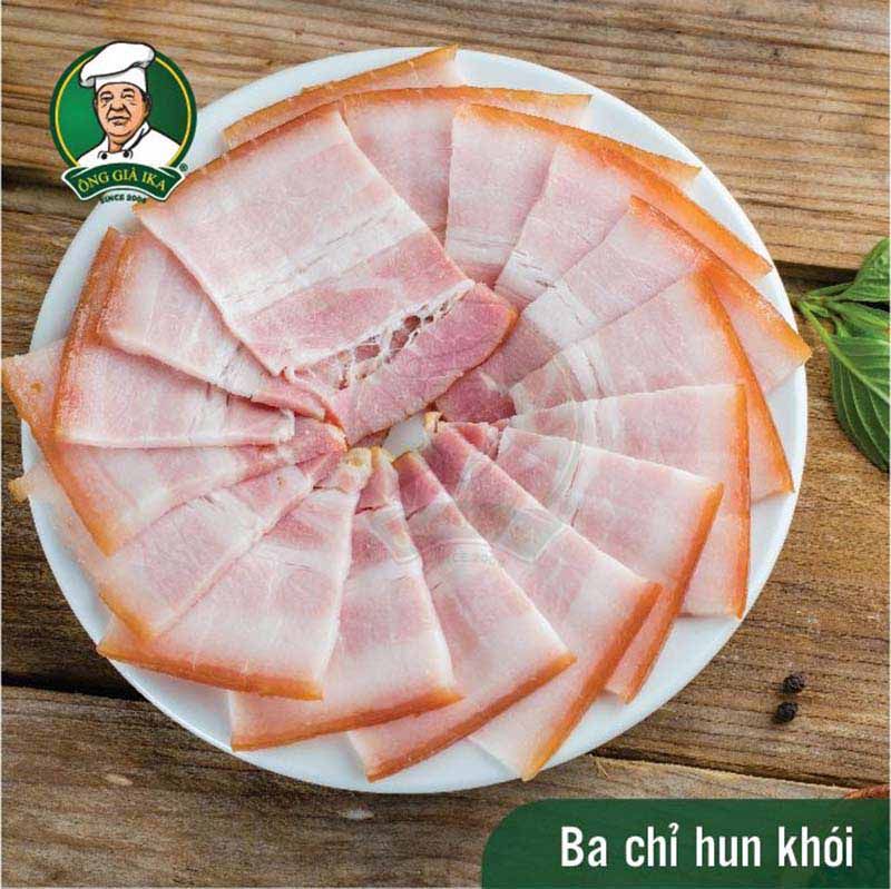 Thịt ba chỉ hun khói của Ông già IKA