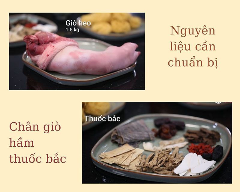 Nguyên liệu cần chuẩn bị