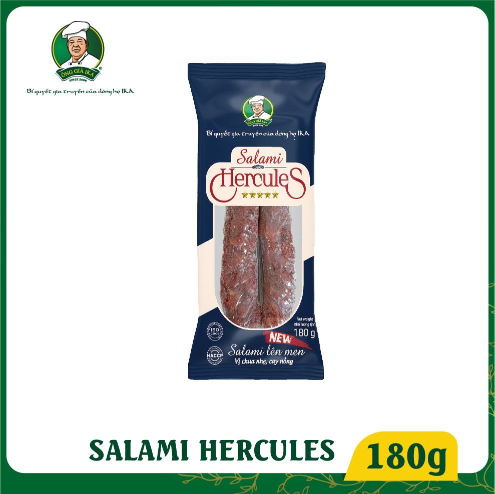 Salami lên men Hercules thương hiệu Ông già IKA