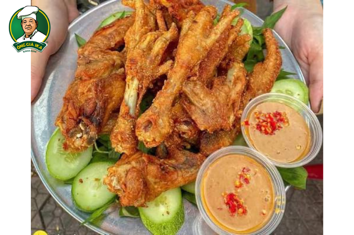 Chân gà chiên mắm thơm ngon
