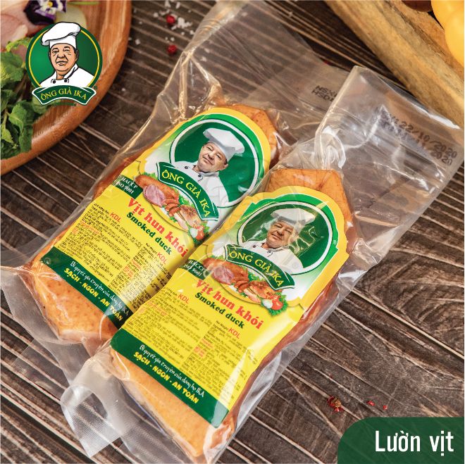 Lườn vịt hun khói