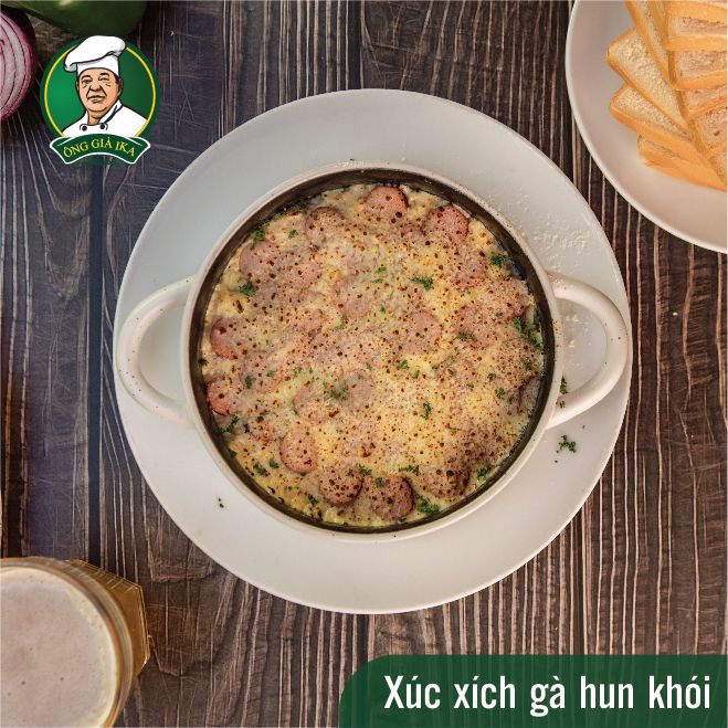 Xúc xích Gà hun khói