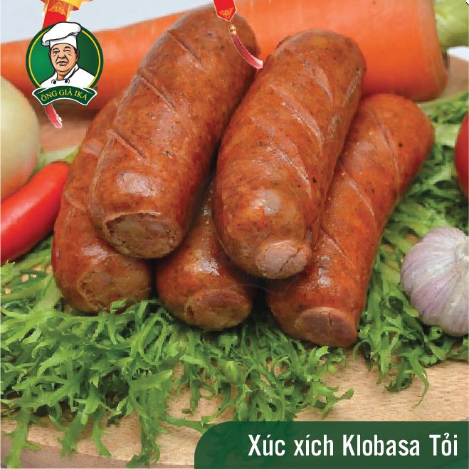 Xúc xích Klobasa tỏi