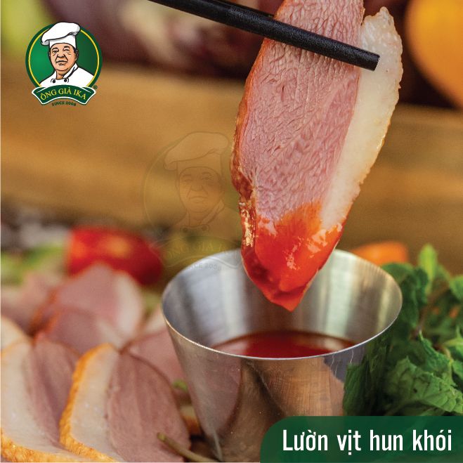 Lườn vịt hun khói