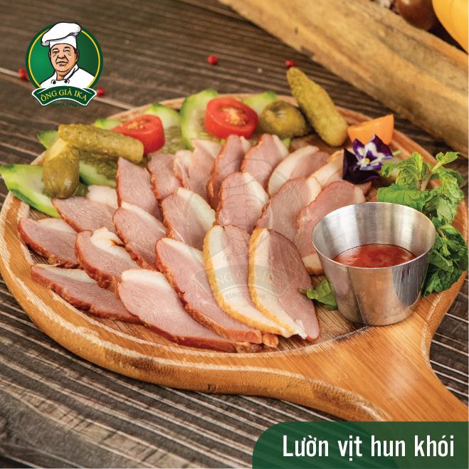 Lườn vịt hun khói