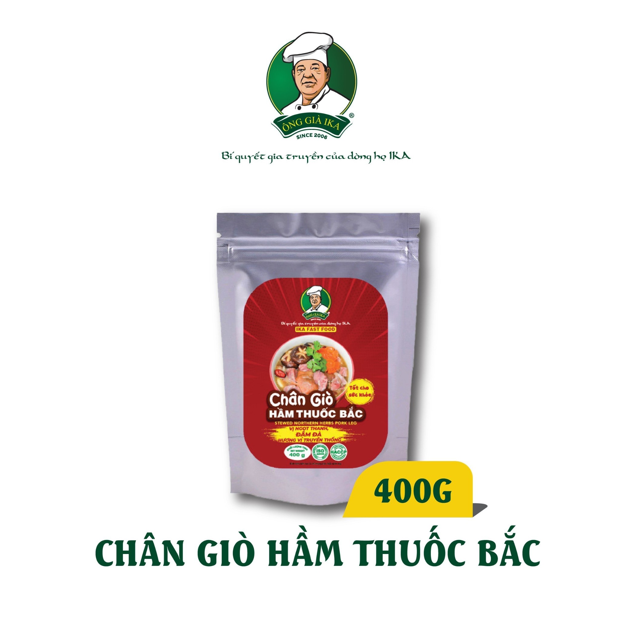 CHÂN GIÒ HẦM THUỐC BẮC 400G