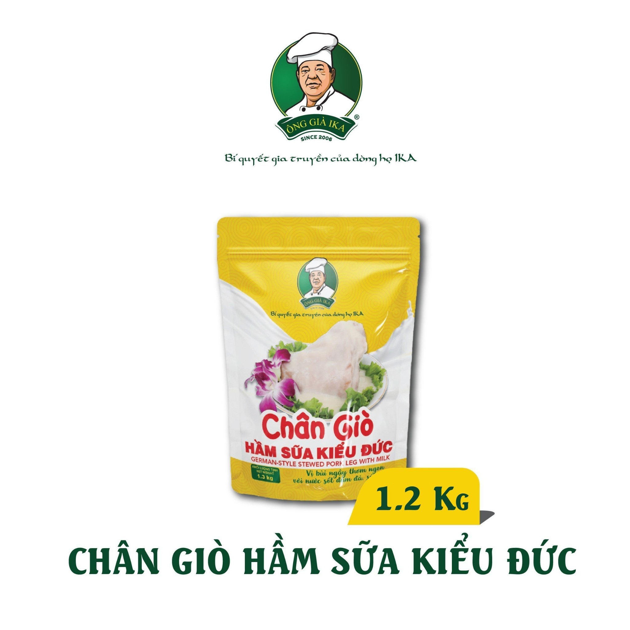 CHÂN GIÒ HẦM SỮA KIỂU ĐỨC