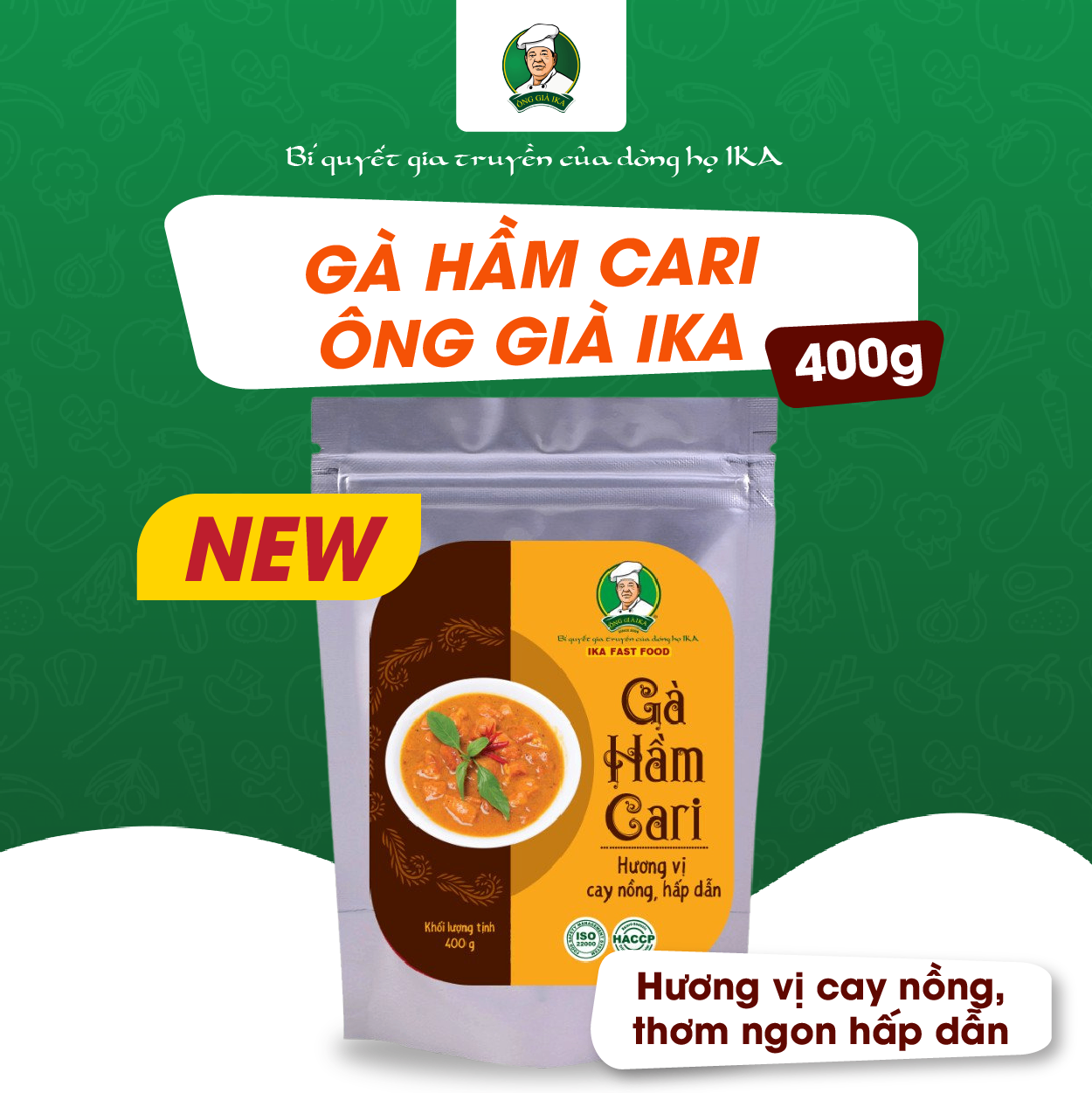 Gà hầm Cari 400g