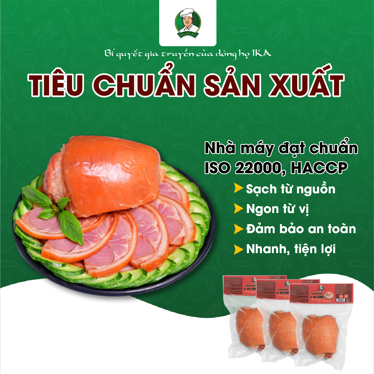 CHÂN GIÒ Ủ XÌ DẦU 250G