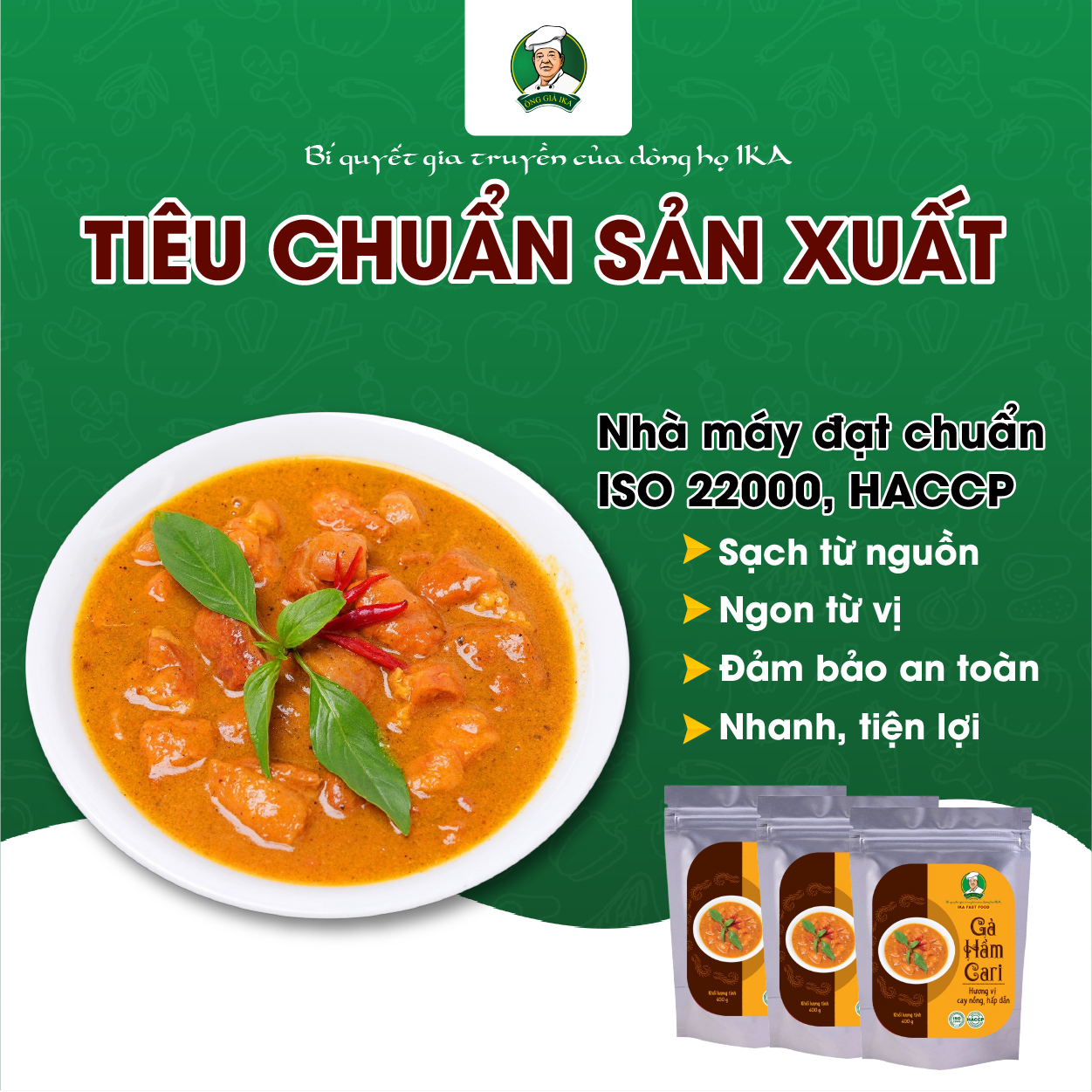 Gà hầm Cari 400g