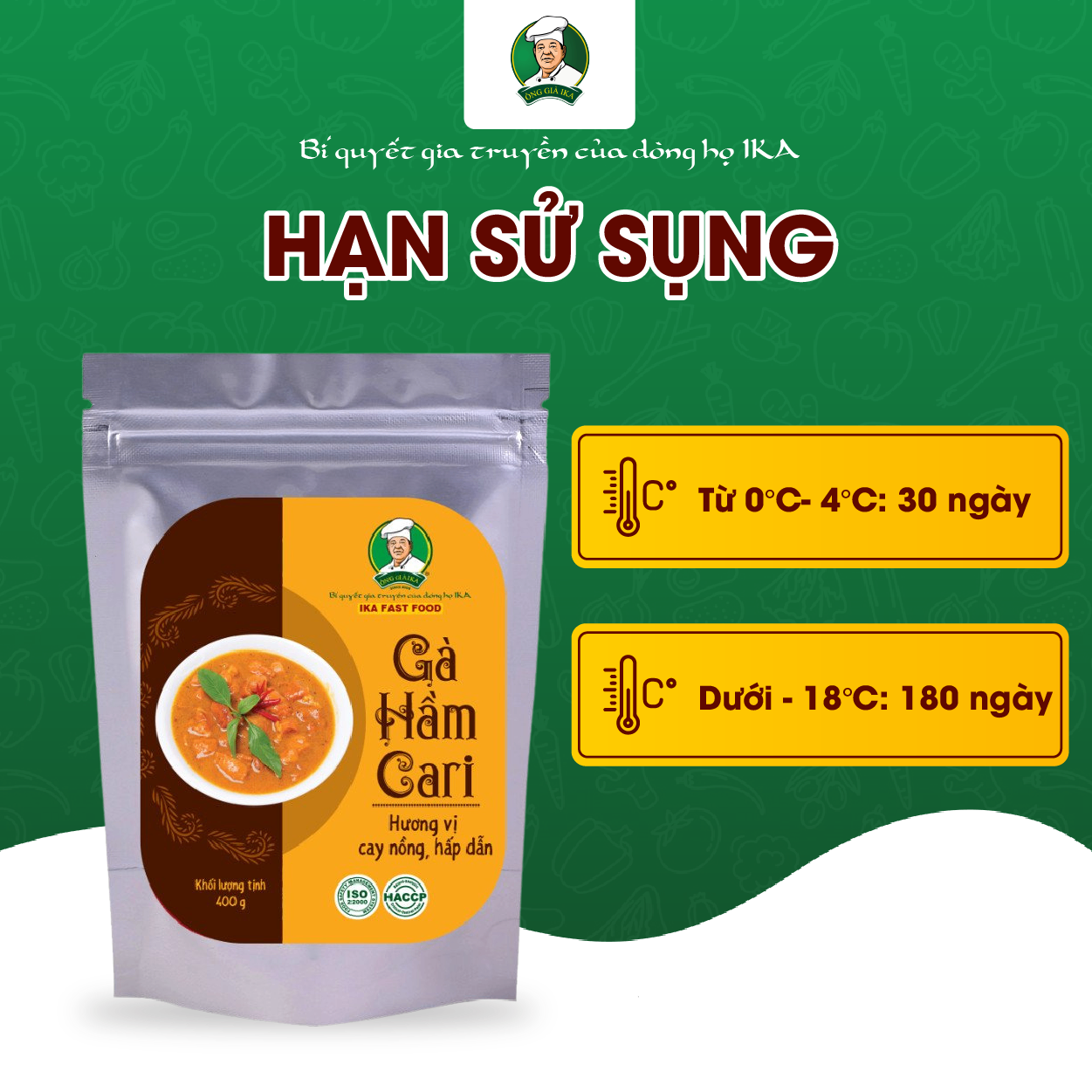 Gà hầm Cari 400g