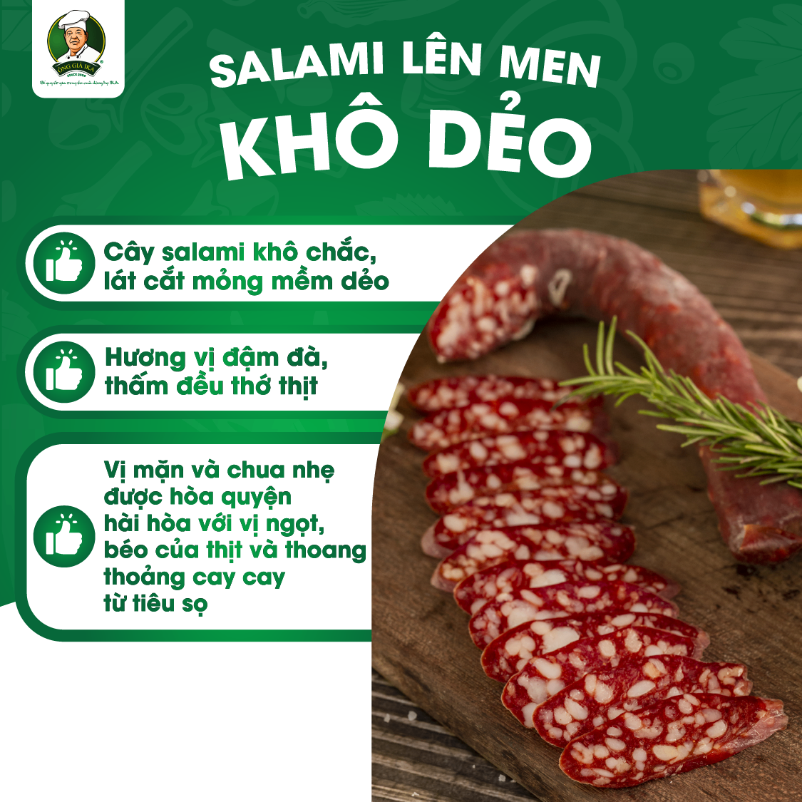 Salami lên men Hercules