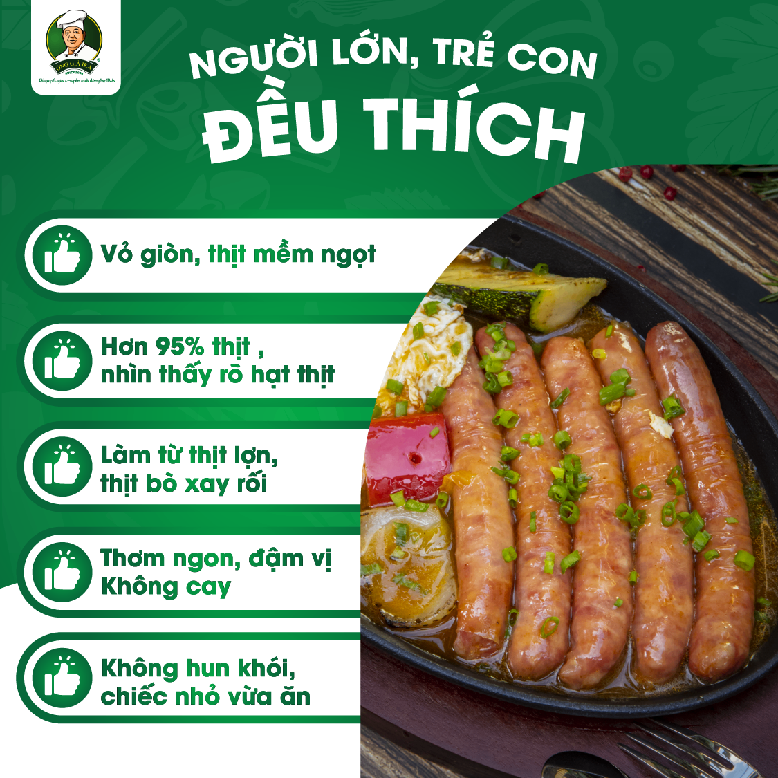 Xúc xích Nướng BBQ mini