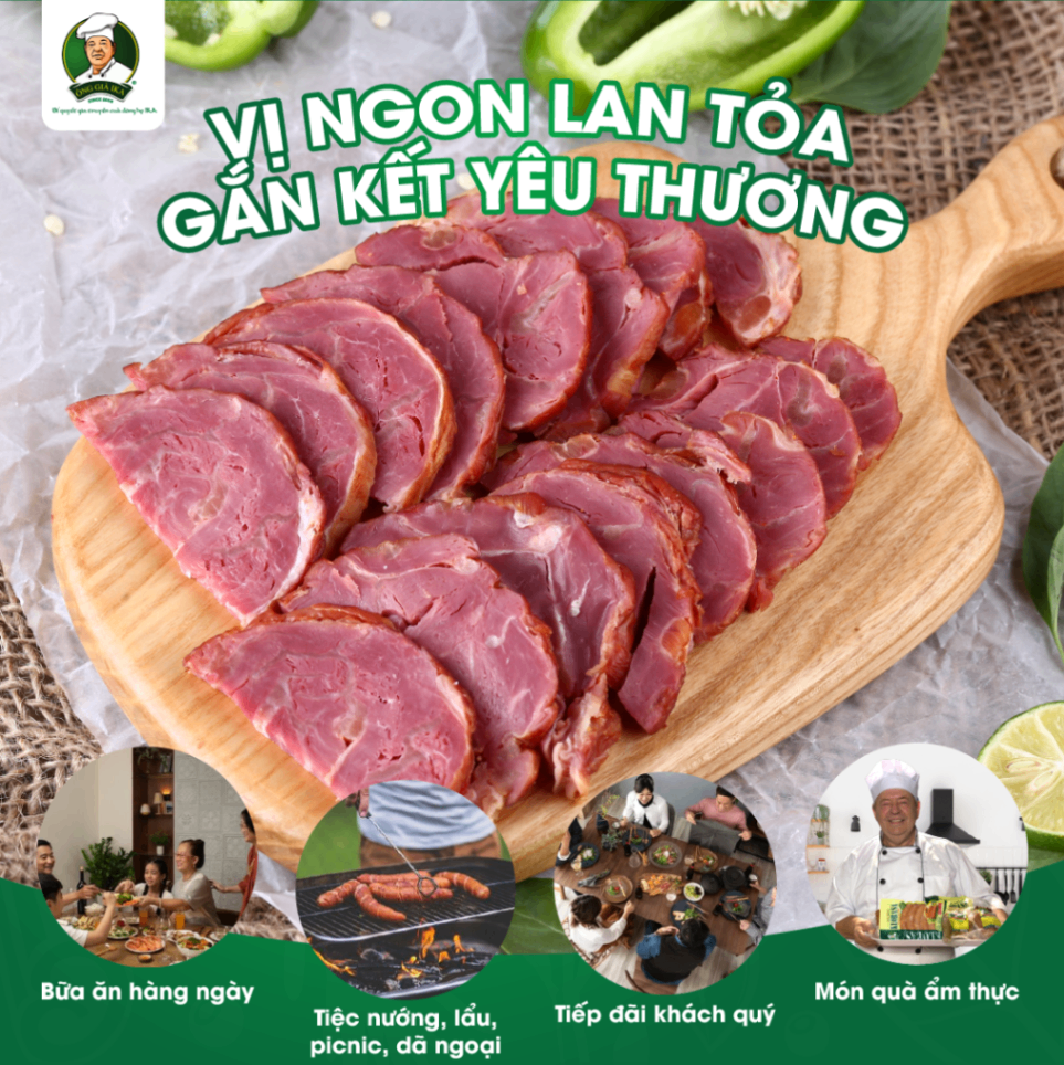 Bắp bò hun khói