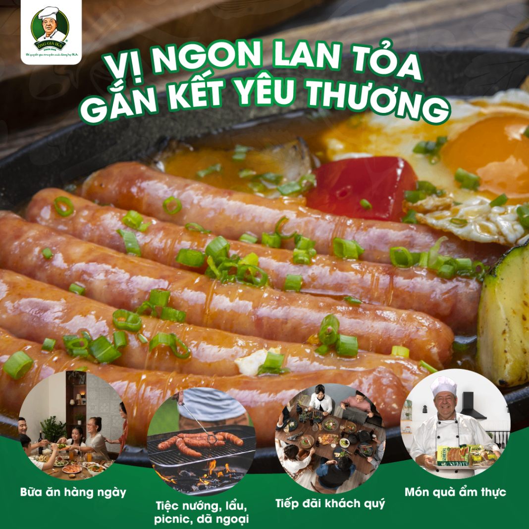 Xúc xích Nướng BBQ mini