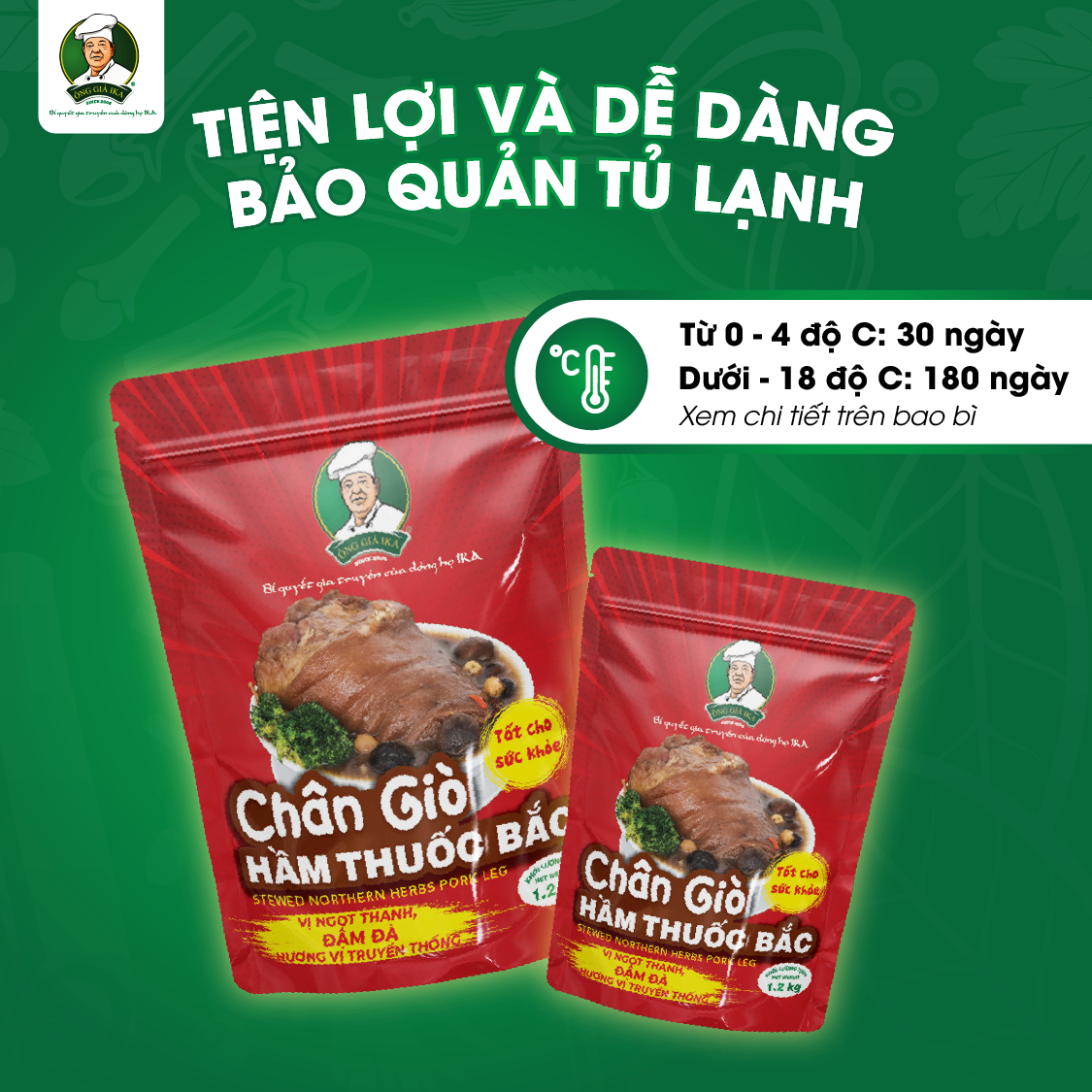 CHÂN GIÒ HẦM THUỐC BẮC