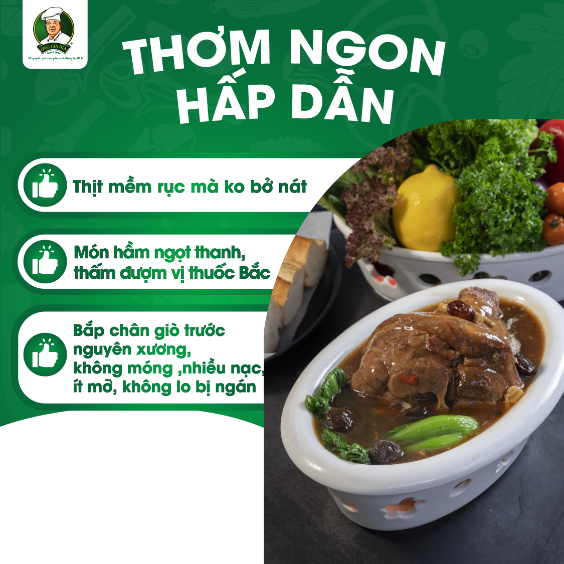 CHÂN GIÒ HẦM THUỐC BẮC