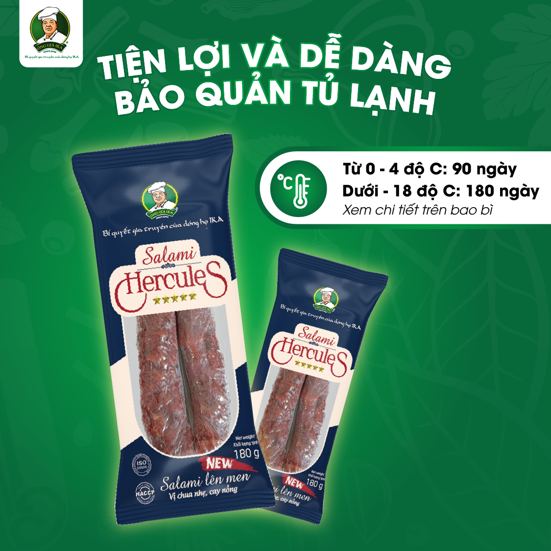 Salami lên men Hercules